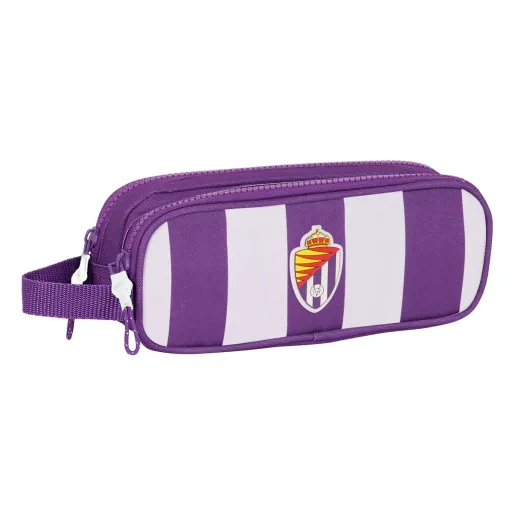 Malas para Tudo Duplas Real Valladolid C.F. Branco Roxo 21 x 8 x 6 cm