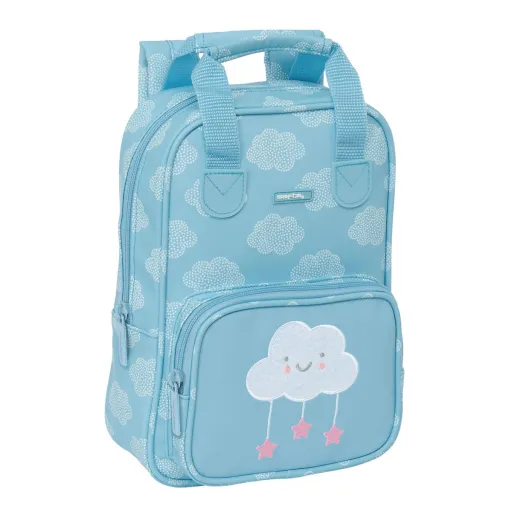 Mochila Infantil Safta Nuvens Azul 20 x 28 x 8 cm