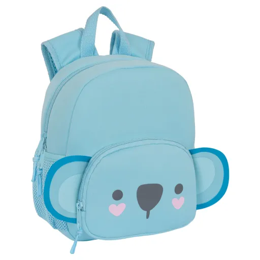 Mochila Infantil Safta Koala Koala Azul 20 x 25 x 9 cm