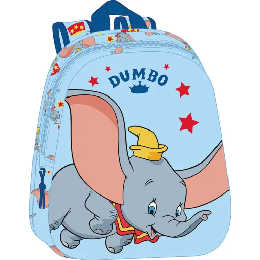 Mochila Escolar Clásicos Disney Azul Celeste 27 x 33 x 10 cm