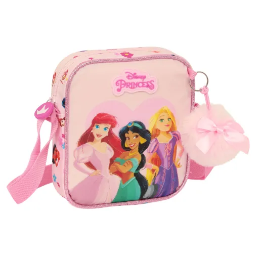 Mala a Tiracolo Disney Princess Summer Adventures Cor de Rosa 16 x 18 x 4 cm