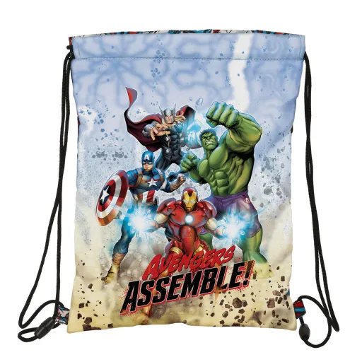 Saco Mochila com Cordas The Avengers Forever Multicolor 26 x 34 x 1 cm