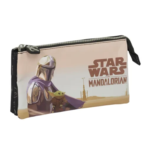 Malas para Tudo Duplas The Mandalorian This is The Way Preto 22 x 12 x 3 cm