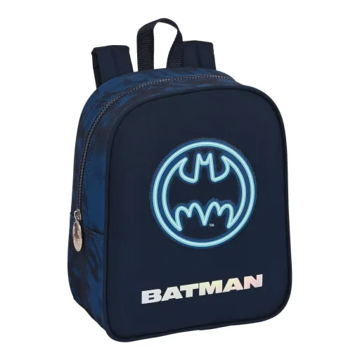 Mochila Infantil Batman Legendary Azul Marinho 22 x 27 x 10 cm