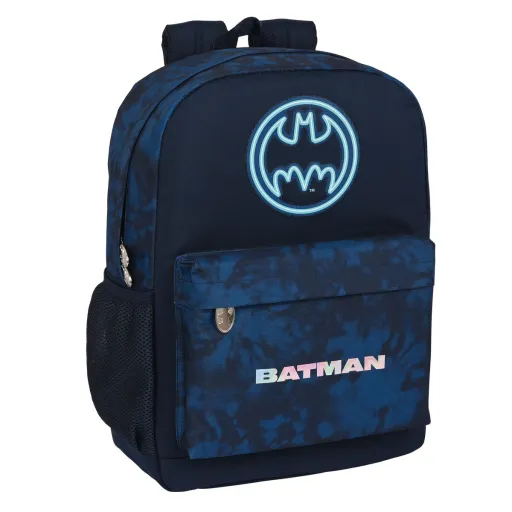 Mochila Escolar Batman Legendary Azul Marinho 32 x 43 x 14 cm