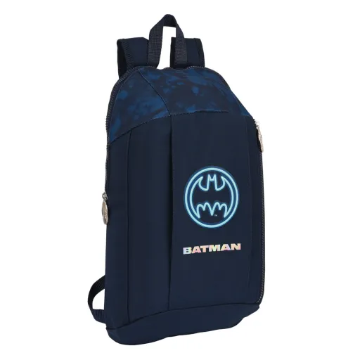 Mochila Batman Legendary Mini Azul Marinho 22 x 39 x 10 cm