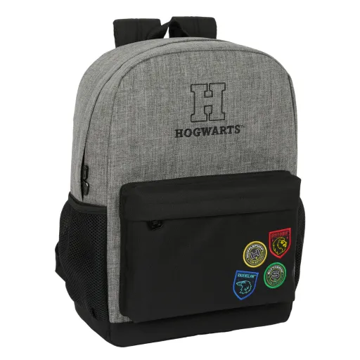 Mochila Escolar Harry Potter House of Champions Preto Cinzento 32 x 43 x 14 cm