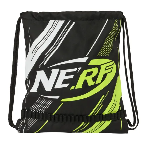 Saco Mochila com Cordas Nerf Get Ready Preto 35 x 40 x 1 cm