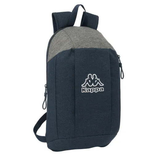 Mochila Kappa Dark Navy Mini Cinzento Azul Marinho 22 x 39 x 10 cm