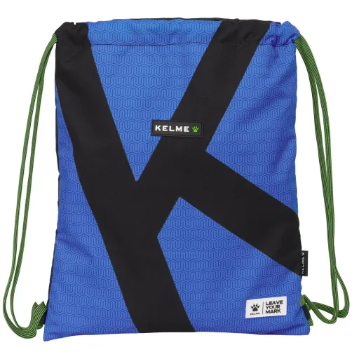 Saco Mochila com Cordas Kelme Royal Azul Preto 35 x 40 x 1 cm