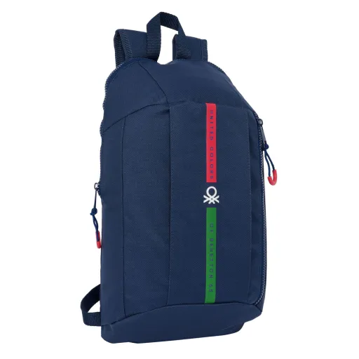 Mochila Benetton Italy Mini Azul Marinho 22 x 39 x 10 cm