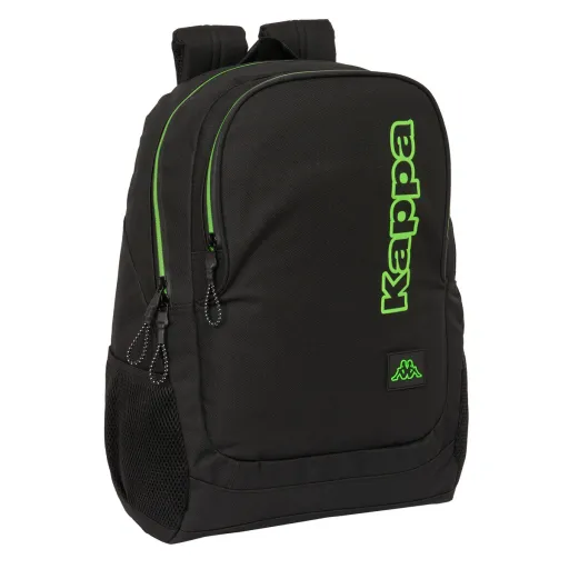 Mochila Escolar Kappa Black Preto 32 x 44 x 16 cm