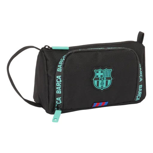 Bolsa Escolar F.C. Barcelona Preto 20 x 11 x 8.5 cm