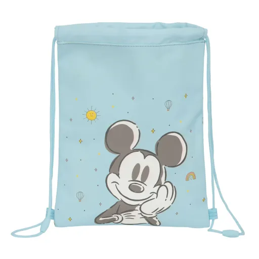 Saco Mochila com Cordas Mickey Mouse Clubhouse Baby Azul 26 x 34 x 1 cm