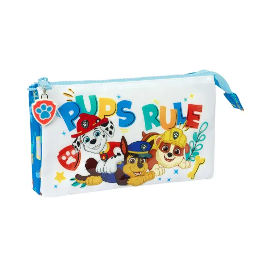 Malas para Tudo Triplas The Paw Patrol Pups Rule Azul 22 x 12 x 3 cm