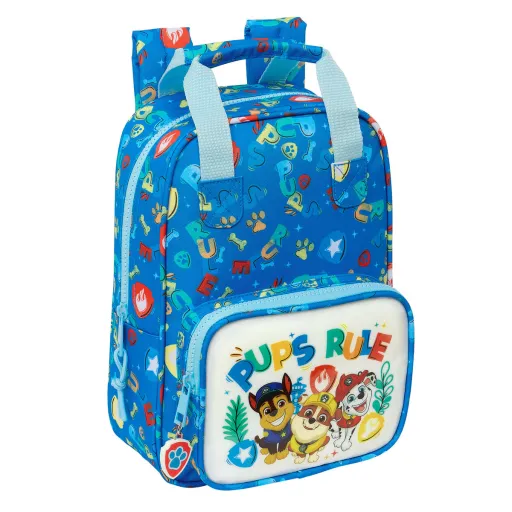 Mochila Escolar The Paw Patrol Pups Rule Azul 20 x 28 x 8 cm