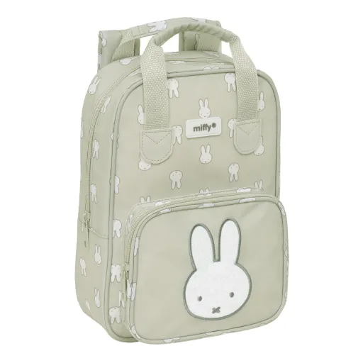 Mochila Escolar Miffy Niebla Cinzento 20 x 28 x 8 cm