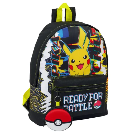 Mochila Escolar Pokémon Multicolor 32 x 40 x 12 cm