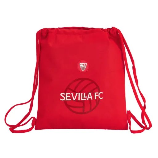 Saco Mochila com Cordas Sevilla Fútbol Club Vermelho 35 x 40 x 1 cm