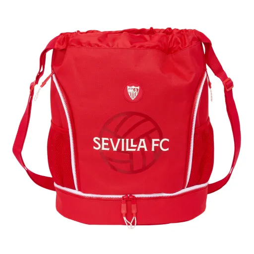 Saco Mochila com Cordas Sevilla Fútbol Club Vermelho 35 x 40 x 1 cm