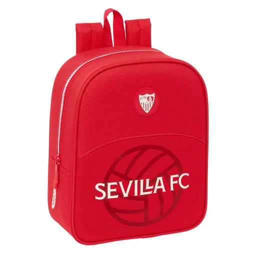 Mochila Escolar Sevilla Fútbol Club Vermelho 22 x 27 x 10 cm