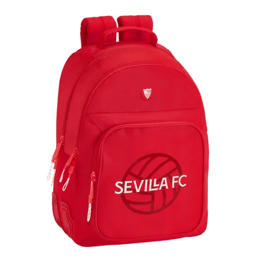 Mochila Escolar Sevilla Fútbol Club Vermelho 32 x 42 x 15 cm