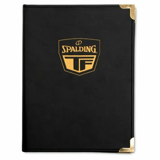 Pasta de Dossiês Spalding  Premium TF Binder  Preto