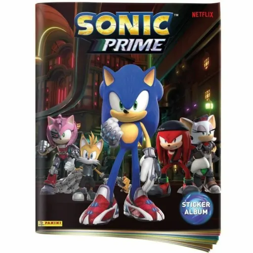 Álbum de Autocolantes Panini Sonic Prime