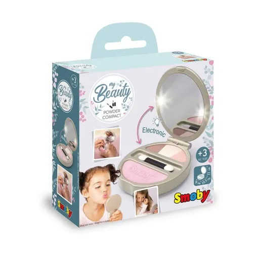 Maquilhagem para Crianças Smoby My Beauty Powder Compact Cinzento