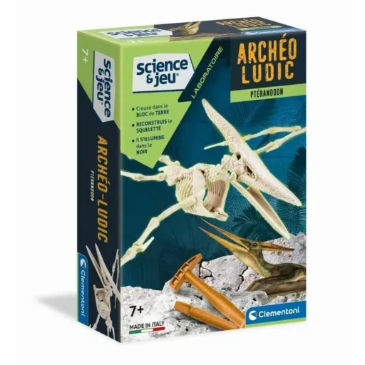 Jogo de Ciência Clementoni Archéo Ludic Pteranodon  Fluorescente