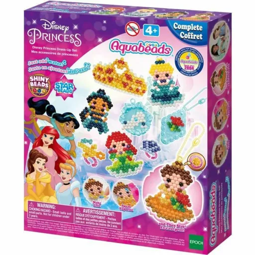 Jogo de Trabalhos Manuais Aquabeads My Disney Princesses Accessories