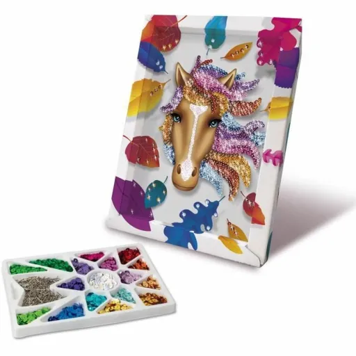 Jogo de Trabalhos Manuais Lansay Collection Sequins Cheval (1 Peça)