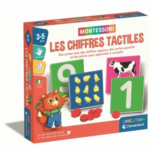 Jogo Educativo Clementoni Les Chiffres Tactiles (FR)