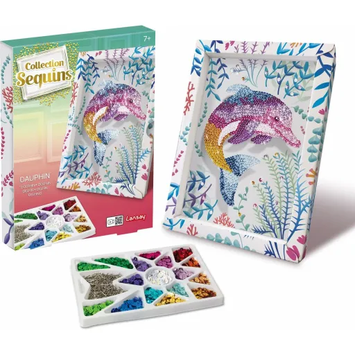 Jogo de Trabalhos Manuais Lansay Collection Sequins