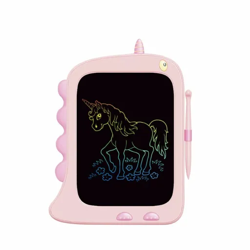 Quadro Mágico Dino Cor de Rosa 8,5"