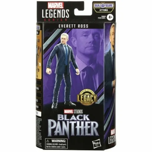 Figuras de Ação Hasbro Black Panther Everett Ross