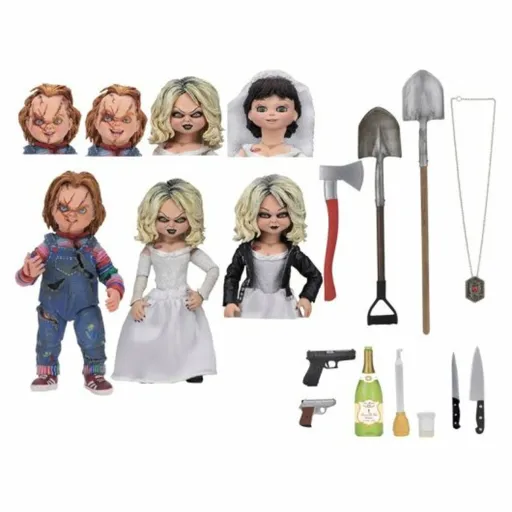 Figuras de Ação Neca Chucky y Tiffany