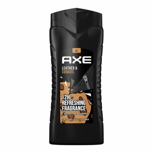 Gel de Duche Axe Collision XL: Leather & Cookies 400 ml