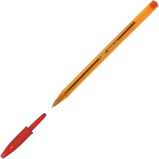 Caneta Bic Cristal Fine Vermelho 0,3 mm 50 Peças