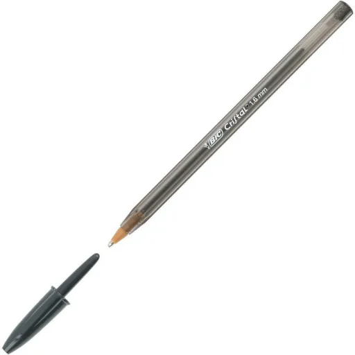 Caneta Bic Cristal Large Preto 0,42 mm 50 Peças