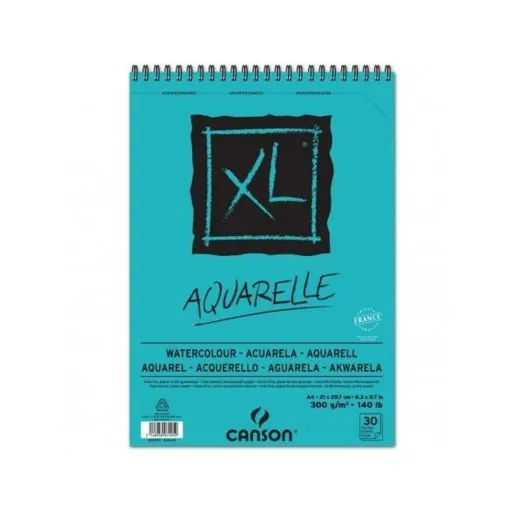 Bloco de Aquarelas Canson Aquarelle XL 300 g/m² 210 x 297 mm