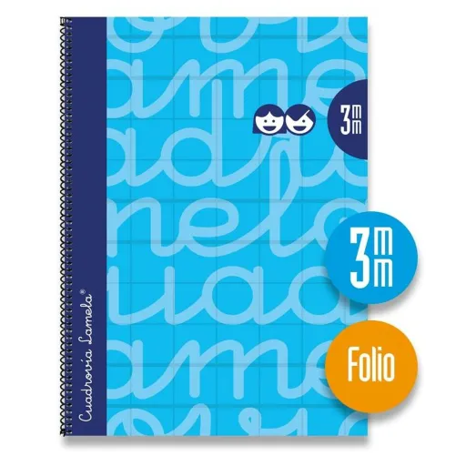 Caderno Lamela Azul Din A4 5 Peças 80 Folhas