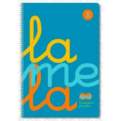 Caderno Lamela Fluorine Blue Din A4 5 Peças 80 Folhas