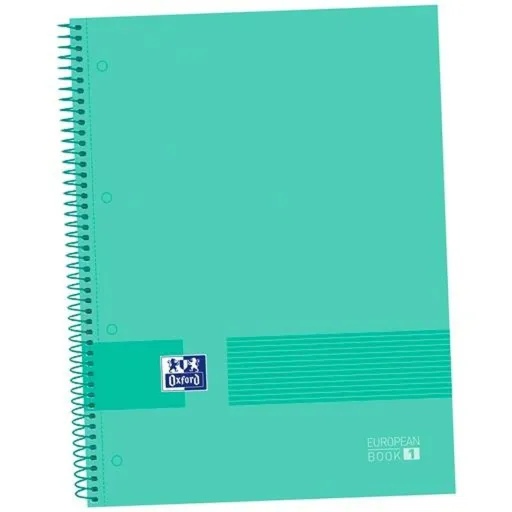 Caderno Oxford &YOU Menta A4+ 80 Folhas 5 Unidades