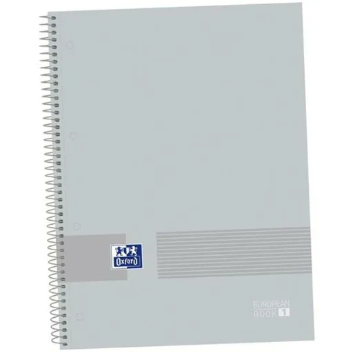 Caderno Oxford &You Cinzento A4 5 Peças