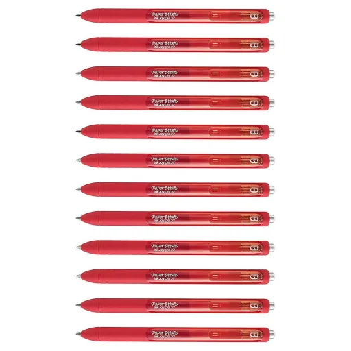 Esferográfica de Gel Paper Mate InkJoy Gel Vermelho 12 Unidades