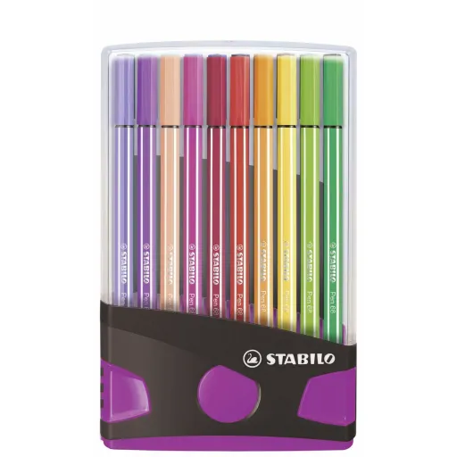 Conjunto de Canetas de Feltro Stabilo Pen 68 Multicolor