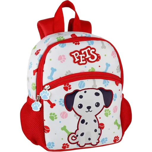 Mochila Escolar Pets Dalmatian 26 x 21 x 9 cm