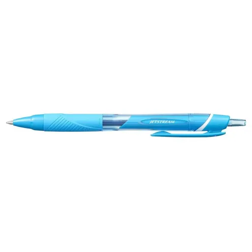 Esferográfica de Tinta Líquida Uni-Ball Jetstream SXN-150C-07 Azul Claro 1 mm (10 Peças)