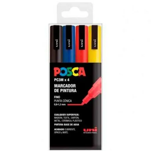 Conjunto de Marcadores POSCA PC-3M Multicolor